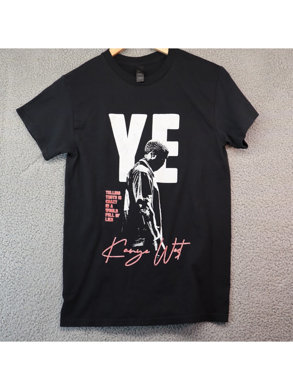 Kanye West YE Tampa Tour Shirt Small Raymond James Band Tee
